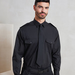 Long sleeve pilot shirt