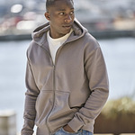 Tee Jays Unlabeled Hooded Full Zip Sweatshirt