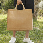 Jute jumbo shopper