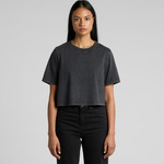 WOS STONE WASH HEAVY CROP