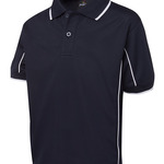 PODIUM KIDS S/S PIPING POLO