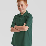 Fruit of the Loom Kids Poly/Cotton Piqué Polo Shirt