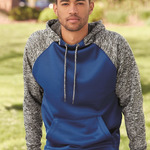 Men's Colorblocked Cosmic Fleece Hooded Sweatshirt
