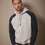 Men's Two-Tone Hooded Sweatshirt