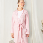 Towel City Ladies Cotton Wrap Robe