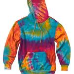 Unisex Classic Fleece Tie-Dye Hooded Sweatshirt