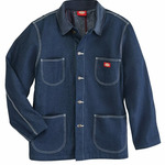Men's Fleece Lined Chore Denim Jacket
