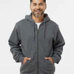 Men's Crossfire Heavyweight Power Fleece Hooded Jacket with Thermal Lining