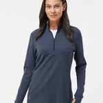 Women's 3-Stripes Quarter-Zip Sweater Pullover