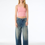 Women's Micro Rib Strap Tank