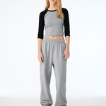 Women's Micro Rib 3/4 Raglan Tee